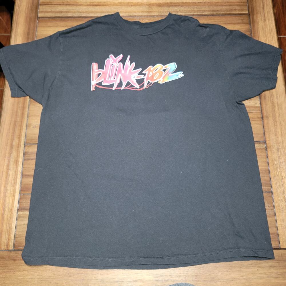Blink-182 SS Black Unisex Tee - Size 2XL
